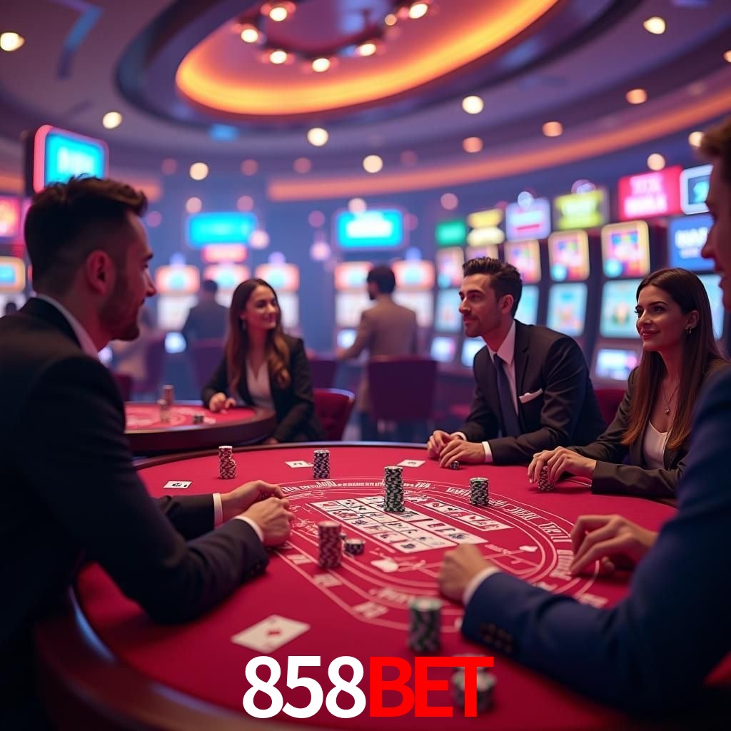 Interface do App 858bet